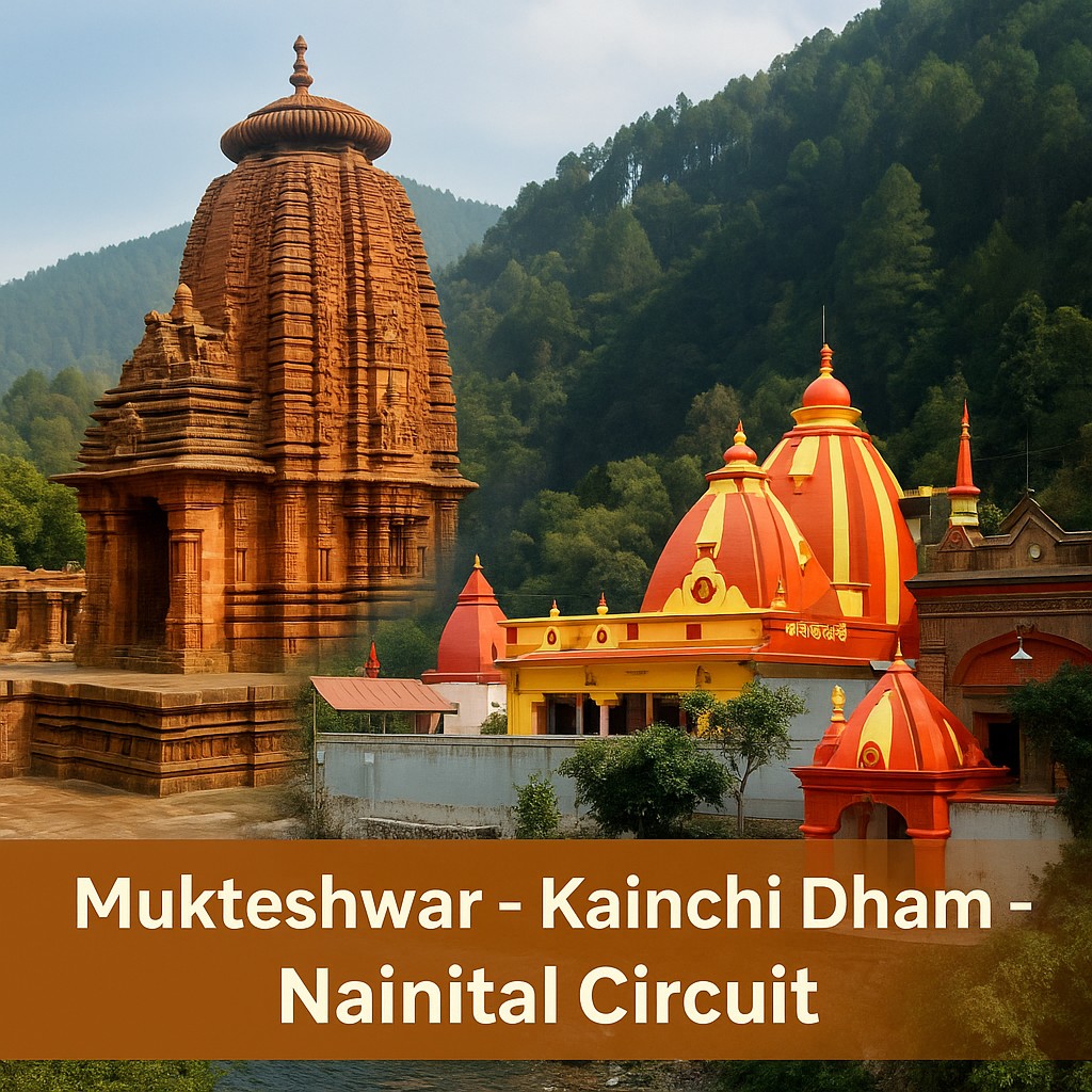 Mukteshwar – Kainchi Dham – Nainital Hill & Dham Circuit